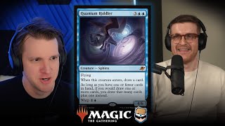 Cimo reads Quantum Riddler | New Edge of Eternities Mythic MTG card