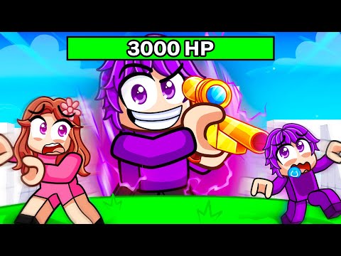 Roblox Rivals But I Have 3000 HEALTH...