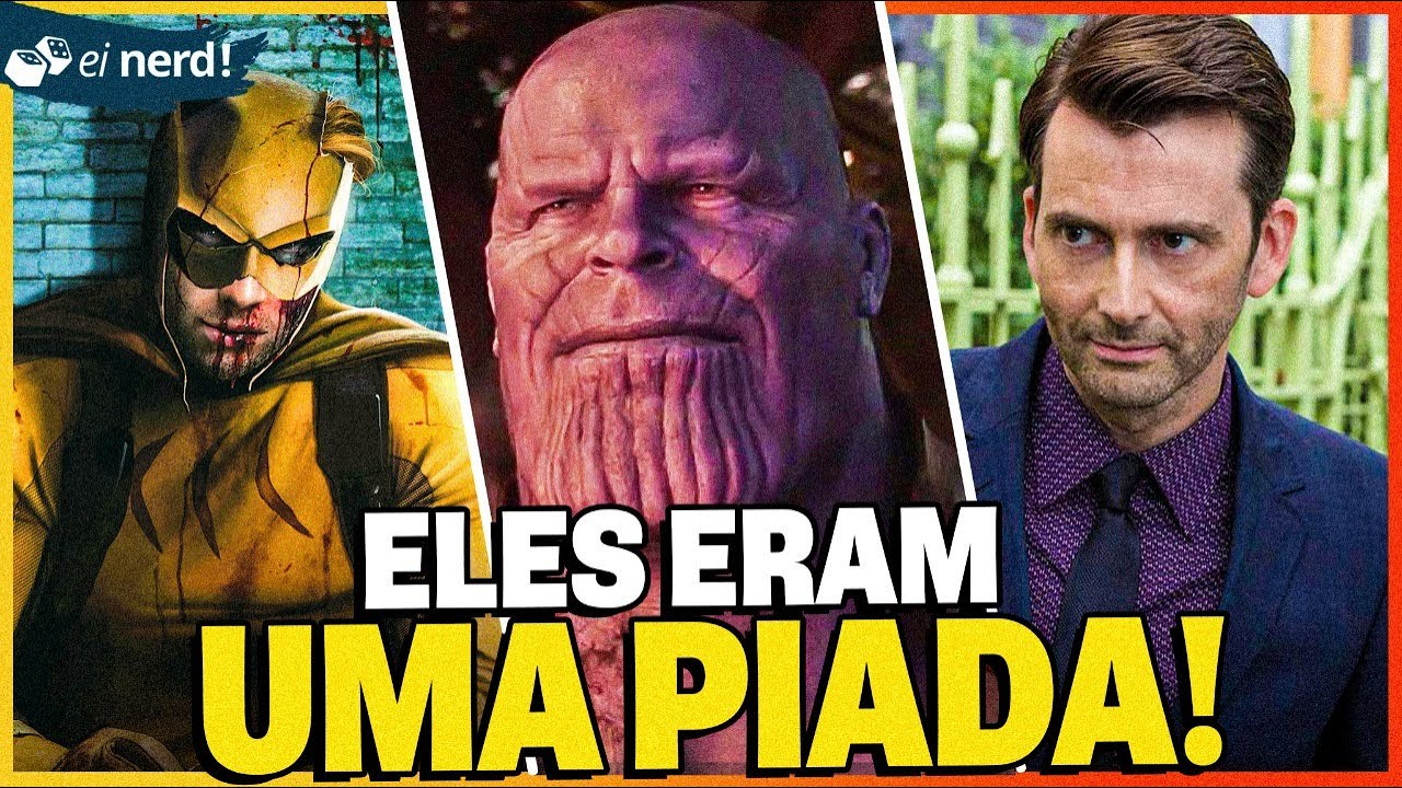 7 VILÕES QUE COMEÇARAM RIDÍCULOS E VIRARAM CASCA-GROSSA!