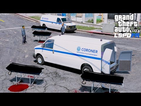 New Coroner Body Bag & Stretcher Mod - GTA 5 LSPDFR Police Mod Show Case