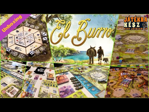 El Burro - Unboxing - Játékra kész / Play Right Away