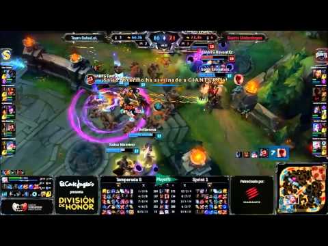 LVP DdH Sprint #1 | Underdoges vs Team SalsaLoL #4