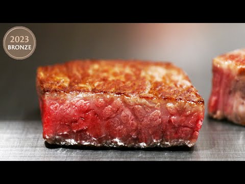 $220 Money Worthy Kobe Wagyu Beef Dinner | Teppanyaki Nakamura • 鉄板焼 中むら