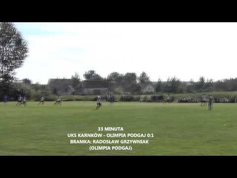 09-09-2013 r  bramka tygodnia RADOSŁAW GRZYWNIAK (OLIMPIA PODGAJ)