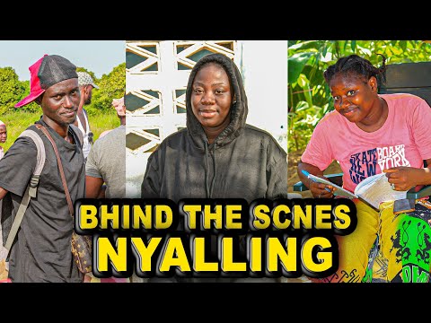 The Making of Nyalling Behind the Scenes. 🤣🤣