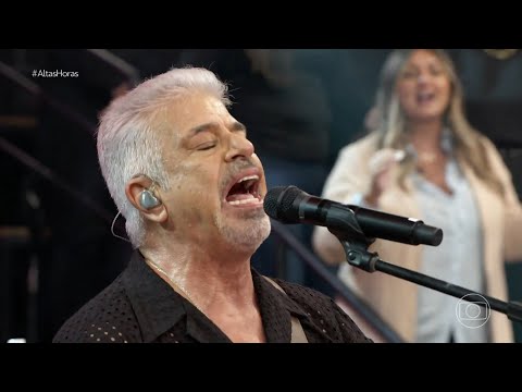 Lulu Santos canta "Apenas Mais Uma de Amor" no Altas Horas