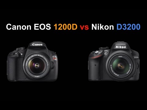 Canon 1200D vs Nikon D3200