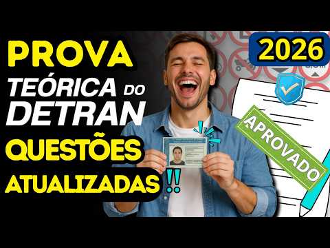 DETRAN 2026 SIMULATED TEST: FINAL REVIEW with 10 THEORY TEST QUESTIONS