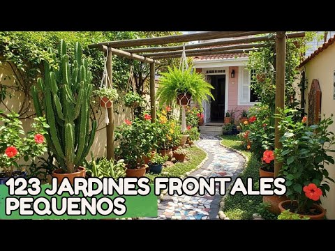 Small front garden easy and modern ideas