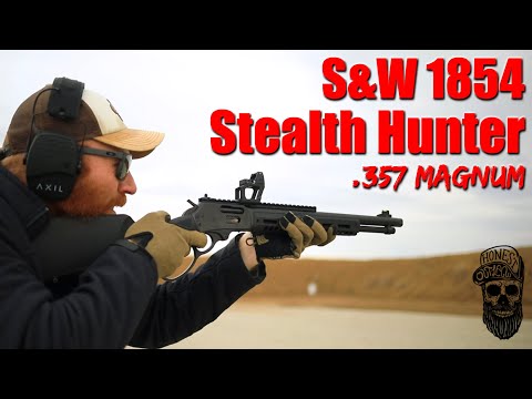 New S\u0026W 1854 Stealth Hunter 357 Magnum First Shots