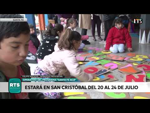 GESTIÓN EN EL TERRITORIO | El operativo "Santa Fe Acá" llega a San Cristóbal