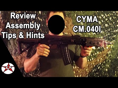 Cyma Cm.040I/A Review and Assembly AK Tactical FSB/GRU