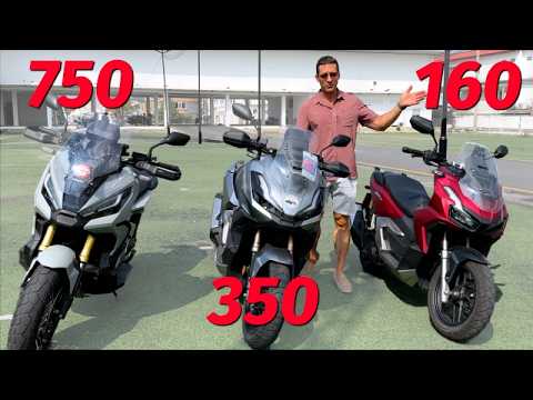 ADV 160 vs. ADV 350 vs. X-ADV 750 Comparison - English