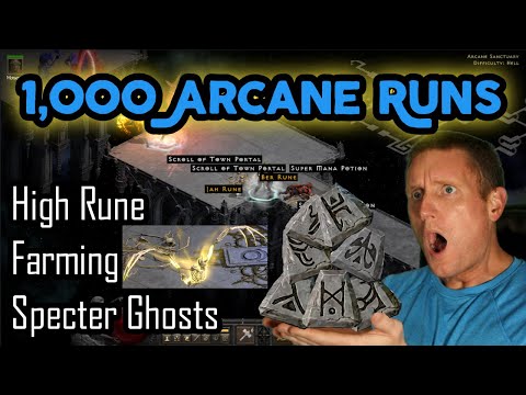 1,000 Arcane Sanctuary Runs Farming High Runes!