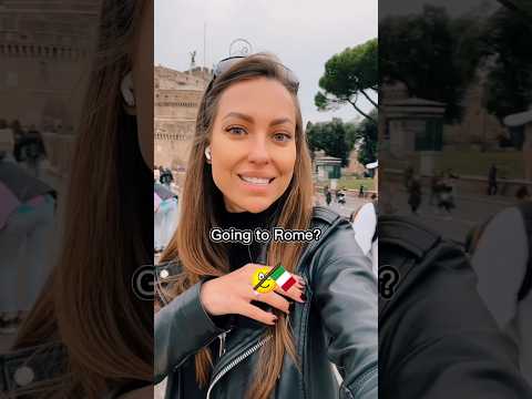 ❌NEVER EVER BRING THOSE THINGS TO ROME 🙅🏼‍♀️ (Get My SIGNATURE TRAVEL TO ROME Guide 😉)