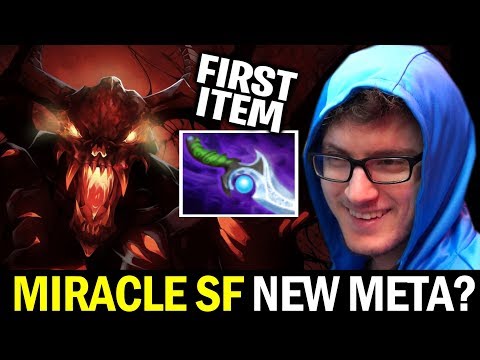 MIRACLE Shadow Fiend Diffusal Blade New Meta? Dota 2