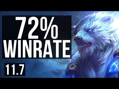 VOLIBEAR vs GRAVES (JUNGLE) | 2/0/7, 72% winrate | EUW Master | v11.7