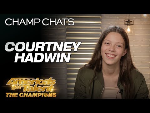 Courtney Hadwin Chats About Her Original "Pretty Little Thing" - America's Got Talent: The Champions
