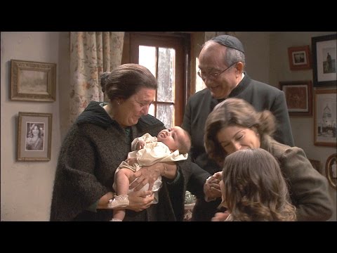 Puente Viejo C1207 - Nicolás y Mariana presentan a su hija a   Candela y Rosario