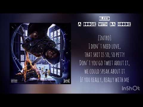A Boogie Wit Da Hoodie - Bleed [lyrics]