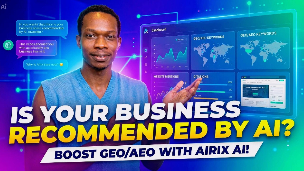 Airix AI Review Check How Often ChatGPT Recommends Your Business GEO &amp; AEO Explained ⚡EP #439