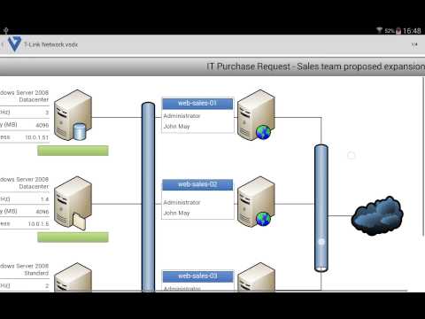 VSD Viewer for Visio Drawings Video