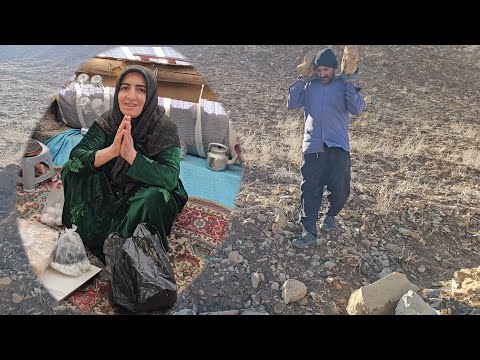 From collecting stones to the doctor's news; another day in the lives of Ahmad and Farideh