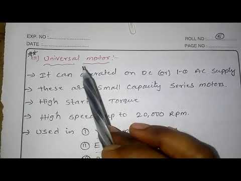 Classifications of single phase motors and their application...