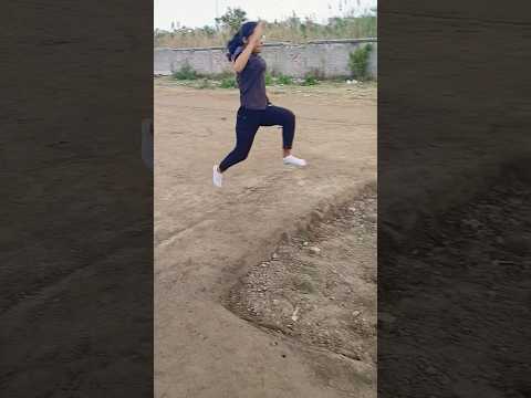 9 feet long jump for girls 😊|| #viral