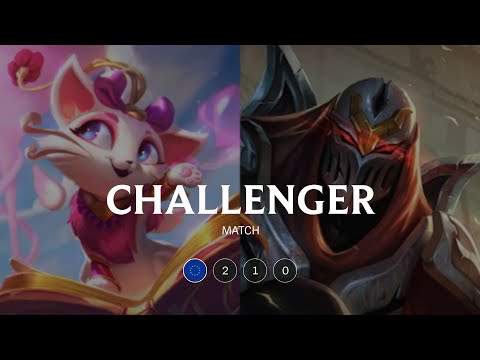 EUW Challenger match 210: Super Yuumi vs Super Zed