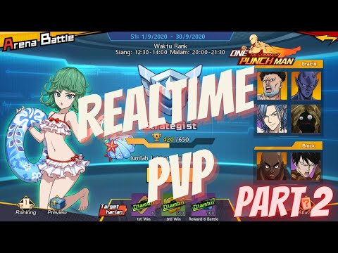 Realtime PvP Formasi DEBUFF(DoT) Rank Strategist Part 2 - One Punch Man The Strongest