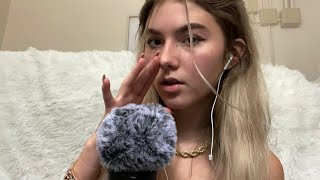 ASMR- Clicky Whispering mit USA Update + Personal Attention [german/deutsch Mouth Sounds]