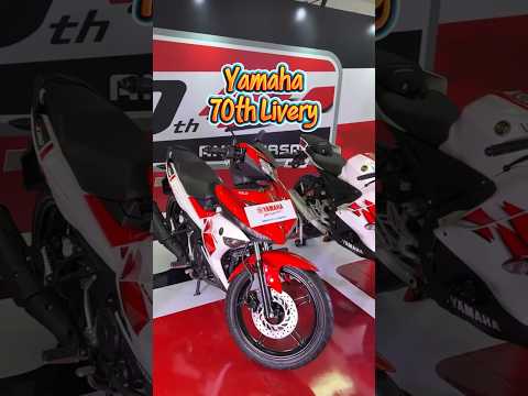MX-King sampai Aerox pakai baju spesial 70th Anniversary Yamaha. Bahan koleksian nih!