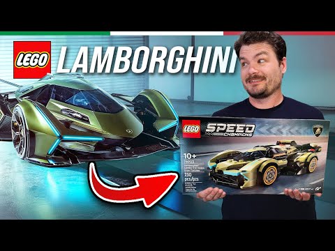 Thumbnail for I Built the New LEGO Speed Champions Lamborghini Lambo V12 Vision GT and it's Good? by June, Lamborghini, Supercar, video, WiLL, Car, Vehicle, vide
