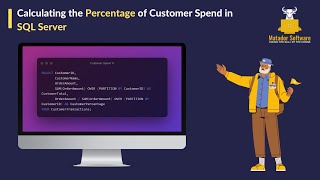 How To Use SQL To Calculate The Percentage Of A Total and Percentage Of Customer Spend