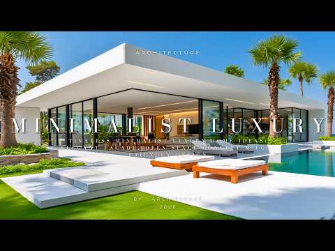 Minimalist Luxury House Design: Where Aesthetic Simplicity Meets Timeless Prestige