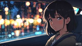 Peaceful Rainy Night 🌧️ Lofi Rainy Playlist For Stress Relief & Emotional Healing 🌧️ Lofi Rain Music
