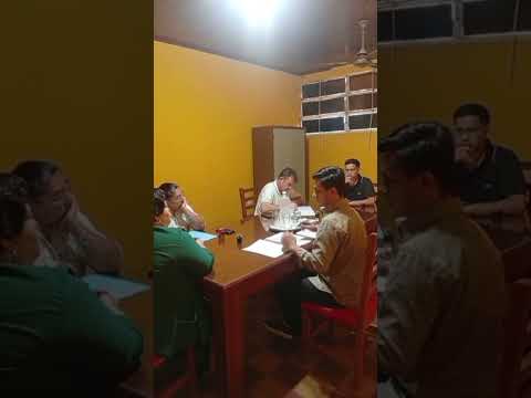 una sesión de Concejo en mí Pueblo Tabay Corrientes, Argentina. buscando transparencia