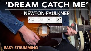 &#39;DREAM CATCH ME&#39; Guitar Lesson Tutorial // Easy Songs for Beginners