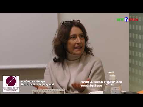 Ordine degli Architetti di Teramo " nuovo Codice degli appalti" Conferenza Stampa 25 Gennaio 2023