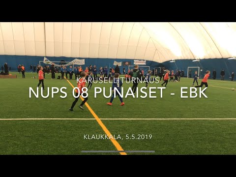Karuselliturnaus: NuPS 08 Punaiset - EBK Siniset (uudelleenlataus)