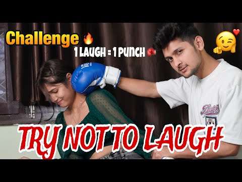 TRY NOT TO LAUGH CHALLENGE vs RUHI ????! ( 1 Laugh = 1 Punch ) || The Harshit Vlogs