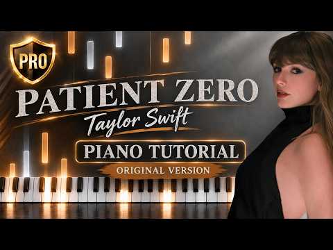 Taylor Swift - Patient Zero | Piano Tutorial - Original Version