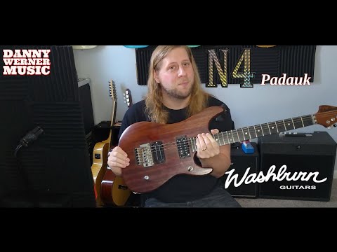 Washburn N4 Padauk Nuno Bettencourt Signature Model