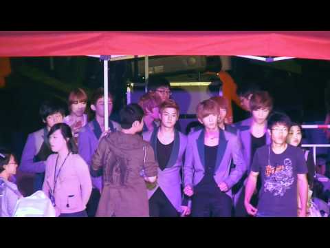 Fancam 110519 U-Kiss at Hongik University Festival