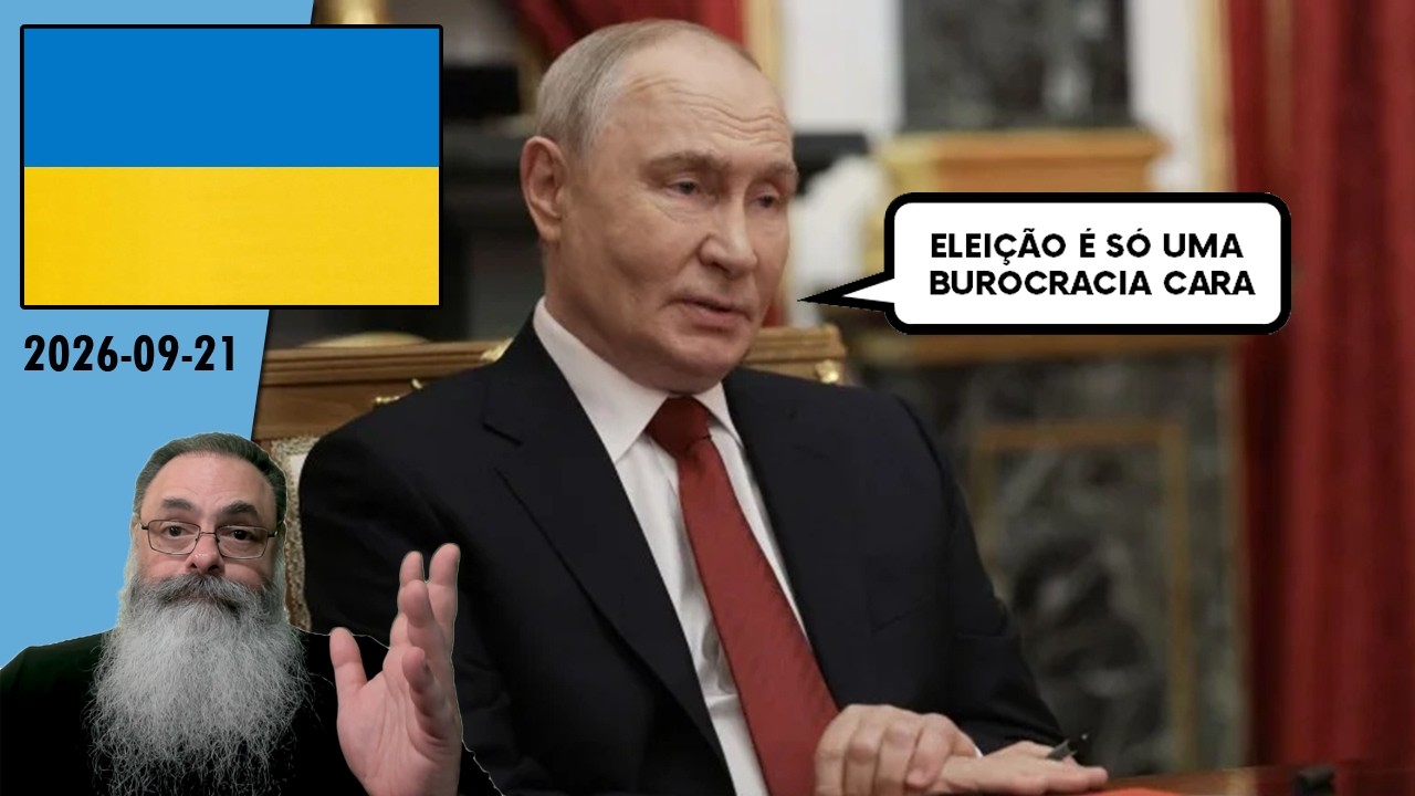 #Ucrânia 2026-09-21: SURPREENDENDO um TOTAL de ZERO PESSOAS, partido de PUTIN ganha ELEIÇÃO