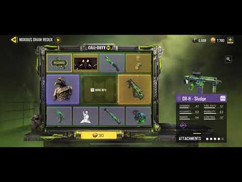My lucky 5 spins | s2 | Noxious redux draw | pdw | legendary | waste