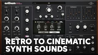 Video thumbnail for Universal Audio UAD Anthem Virtual Analog Synthesizer Overview by Sweetwater Soundcheck