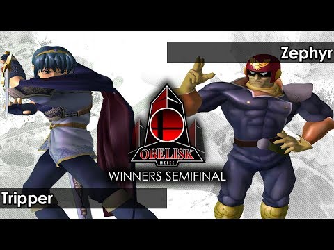 Melee: Tripper (Marth/Jigglypuff) V Zephyr (Captain Falcon) - Obelisk 112 Tournament SSBM