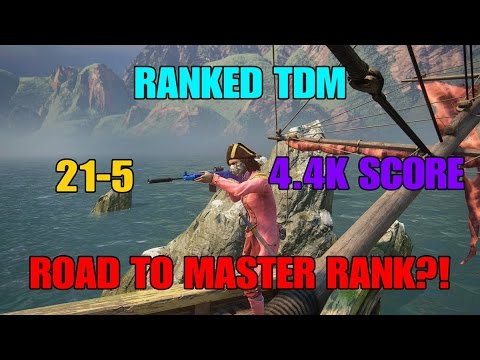 Uncharted 4 Multiplayer - Ranked TDM - Road to Master Rank??? OG - OLD SCHOOL